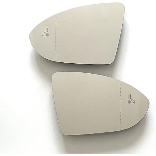 CAR HEATED BLIND SPOT MIRROR GLASS FOR GOLF VI (2012 13 14 15 16 17) BSM BSD BSA