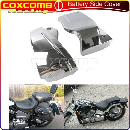 Motorcycle Side Battery Cover Fairing Protection Guard For Yamaha V-Star 650 / DragStar 650 / XVS650 / XVS650A Custom Classic