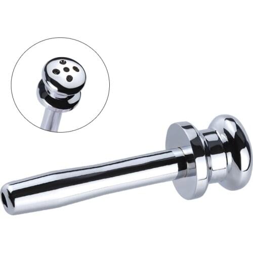 Smooth Metal BDSM Male Urethral Dilator Inserted Rod Guide Horse Eye Stimulation Urethral Plug Lock Chaste Chastity Belt Pants