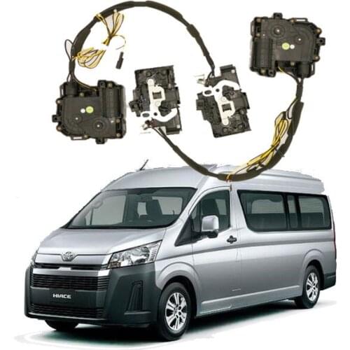 Japanese Importing Motor Plug And Play Auto Electronic Door Parts Electric Suction Door Car Door Soft Close For Toyota Hiace