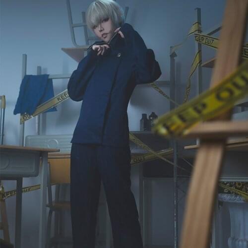 Anime Jujutsu Kaisen Cosplay Costume For Yuji Itadori/gojo Satoru/kugisaki Nobara/fushiguro Megumi/toge Inumaki Cos Clothes Set