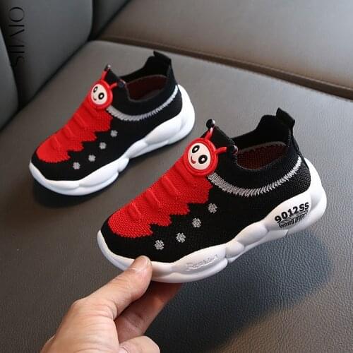 Baby Boy Girl Shoes Kids Casual Sneakers Candy Color Cut-outs Cotton Fabric Breathable Soft Children Boys Girls Shoes