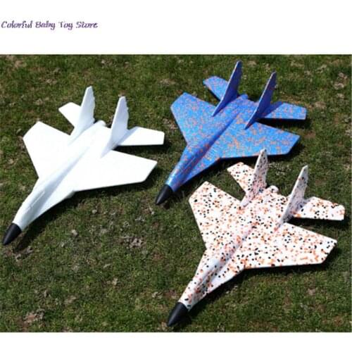Plane Model Glider Aircraft Inertial Foam EPP Airplane New Children Toy Outdoor Fun Toys Hand Throwing Glider Fighter