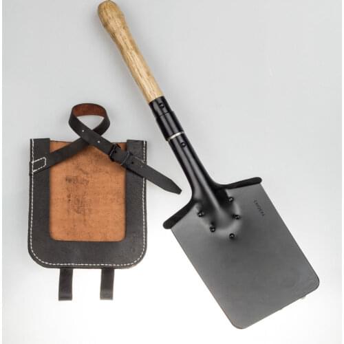 WWII WW2 GERMAN ARMY FLAT SHOVEL & CARRIER SET - World military Store