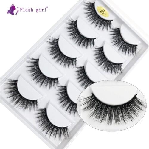 New arrives 3D11 5pais top quality 3D mink Eye Lashes handmade Natural false eyelashes