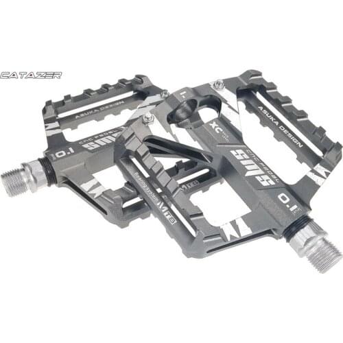 Mountain Bike Aluminum Alloy Bearing Pedal Comfortable Wide Forest Pedals Child Dead Road Double DU Pedals