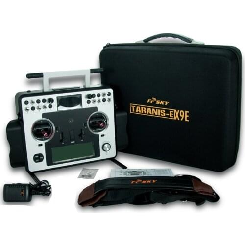 New Arrival FrSky Taranis X9E 2.4GHz ACCST Transmitter with RX6R Receiver w/ EVA Box Support Blutooth