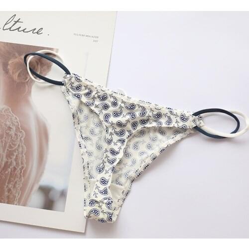 Fashion Womens Underpants Seamless Thong Temptation Milk Silk Material underwear High Waist Cotton Briefs Sexy Sports Panties