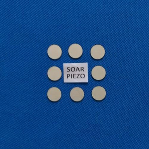 Ultrasonic Piezoelectric Ceramic Disks 20x1.00mm 2.05MHz-PZT8 Piezo Disc PZT Crystals Sensor Element Cleaning Transmitter Chips