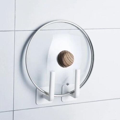 1/5/10pcs Household Wall Hooks Wall Mount Punch Free Roll Paper Rack Multifunctional Holder Kitchen Supplies CLH@8