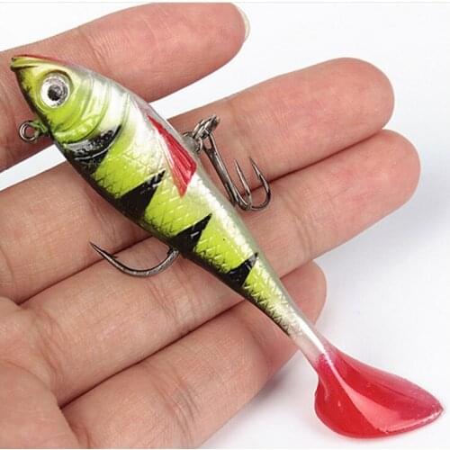 1pc 7cm 11g fishing lure Slender Tail Soft Lures crankbait fake bait for fishing Long Shot Sink Fishing Bait Lure