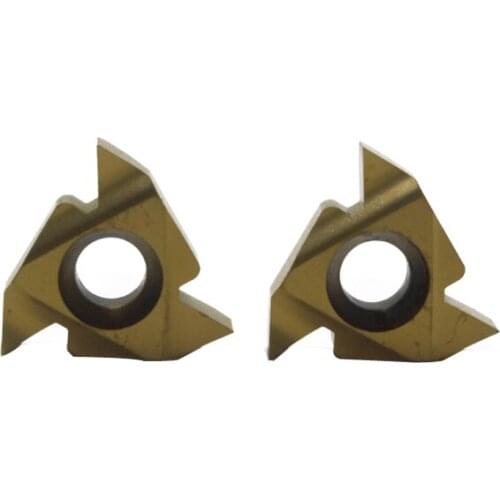 10PCS 16 IR AG 55 LDC tungsten carbide turning thread insert casting steel thread turning CNC lathe tool