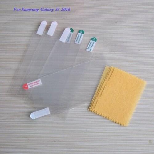 100PCS/Lot&FREE SHIPPING Clear Guard Film For Samsung Galaxy J3 2016 Screen Protector