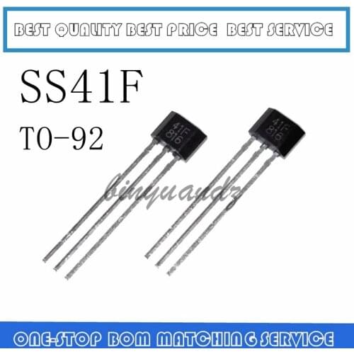 20PCS 41F TO-92S 0H41 SH41 SS41F TO-92 S41 Bipolar Hall Element Sensor Motor Electric Car Motor Hall Sensor