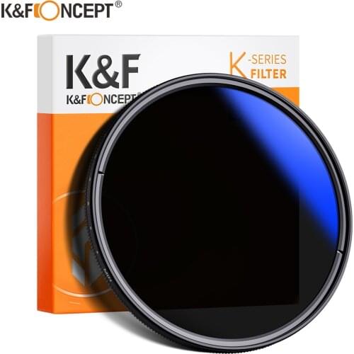 37-82mm ND2 to ND400 ND Lens Filter Fader Adjustable Neutral Density Variable 49mm 52mm 58mm 62mm 67mm 77mm