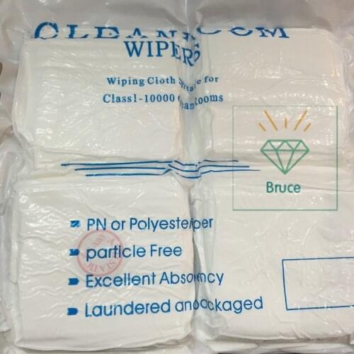 400pcs/lot LCD White Cleaning Room Wiper Cloth anti-static Cleaning Cloth Mobile Phone&Camera