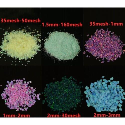 5g /lot 92colors lab created opal crushed opal chips for nail art or jewelry ring making decoration