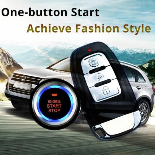 Car Comfortable Keyless One Button Start Remote Control System Car Interior Accessories 2021