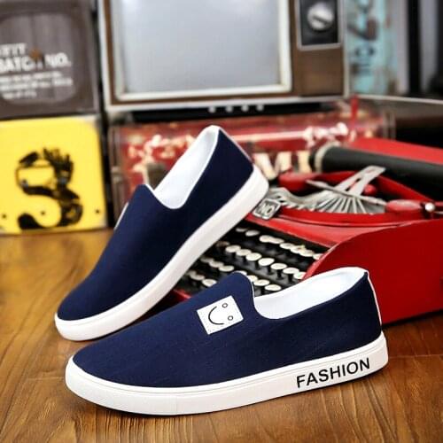 Casual Shoes Men Casual Shoes Sneakers Fashion Light Breathable Canvas Slip On Sport Sneaker Korean Mens Causal Zapatos De Lona