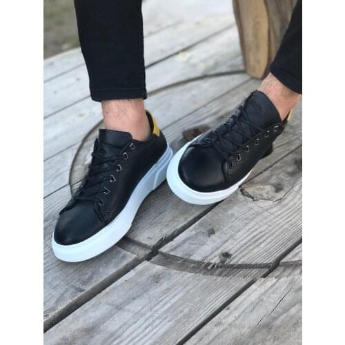 Mancastello Genuine Leather Casual Male Shoes