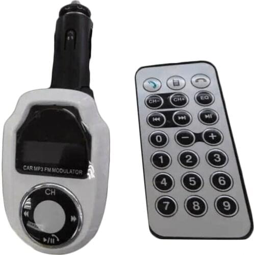 New arriving black Car Kit BT-303 FM Transmitter Wireless hands-free Wireless PC-DAQ car mp3