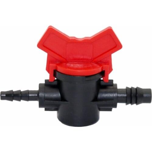 1 pc Garden irrigation Barbed Hose Valve 4/7mm To 8/11mm Water stop switch is suitable for garden and agricultural irrigation