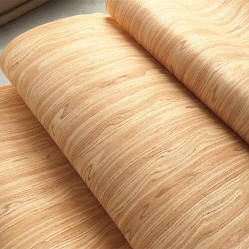 Technical Wood Veneer Olive Wood Engineering Veneer E.V. Blister Variegated Burl Veneer Tissue Backing 64x250cm 0.2mm Thick
