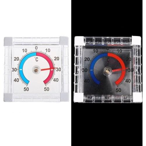 Temperature Thermometer Window Indoor Outdoor Wall Greenhouse Garden Home