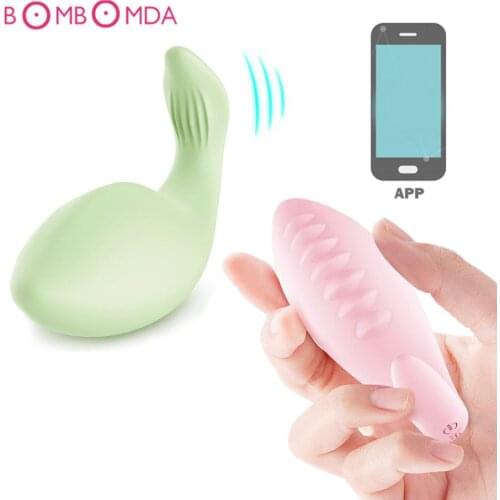 Sex APP Remote Control Vibrator Eggs Wireless Vagina Clitoris Stimulator Vibrator Female Masturbation Erotic Sex Toys For Women