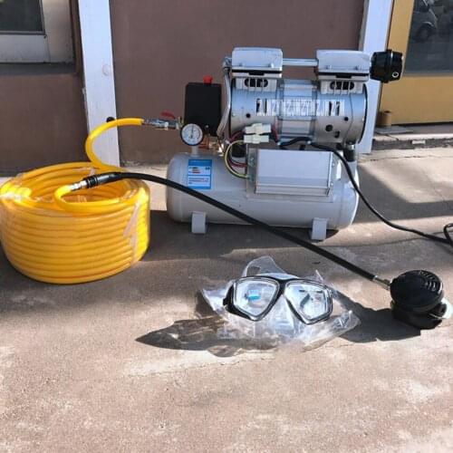 24V/48V Diving Air Compressor Equipment Diving Pump Respiratory System Oil Free Air Compressor For Diving Air Pump For Diving