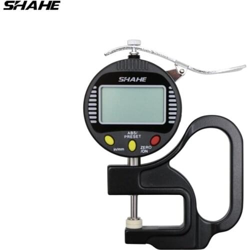 0.001mm High Accuracy Electronic Digital Thickness Gauge 10mm 0-0.4" leather thickness gauge paper thickness gauge