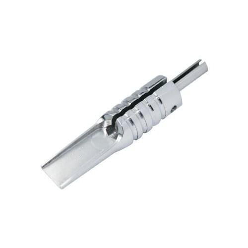 1PCS 39F 304 Stainless Steel Flat Magnum Tattoo Grip Professional Tattoo Grip Magnum Tip Back Stem Combo Supply