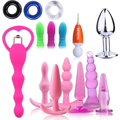 12PCs/set Amal for Women Beginners Adult Sex Toys Kit BDSM Bondage Toy Games for Couples