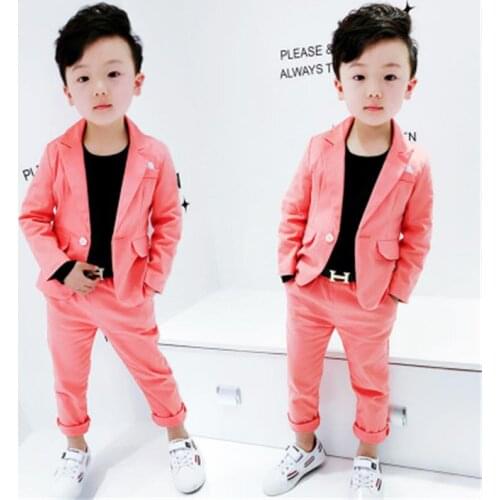 Boys BlackBlazer 2 pcs/set Wedding Suits for Boy Formal Dress Suit Boys wedding suit Kid Tuxedos Page boy Outfits 2pieces