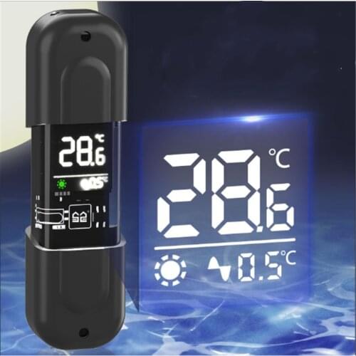 Aquarium Thermometer Aquarium Temperature Display Screen High Precision Aquarium Thermometer Diving