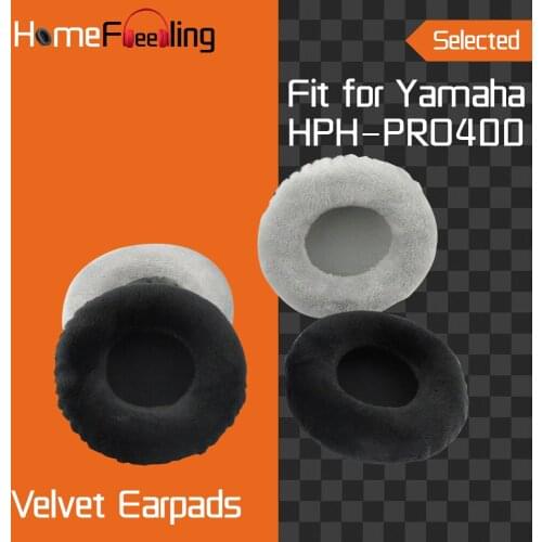 Homefeeling Earpads for Yamaha HPH PRO400 Headphones Earpad Cushions Covers Velvet Ear Pad Replacement