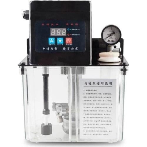 Automatic Injection Molding Machine Lubrication Pump Oiling Machine 220V 1.5L