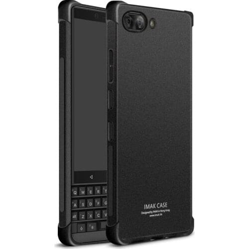 Imak Case Airbag Shockproof Back Cover for BlackBerry Key2 Soft Silicone TPU Matte Cover
