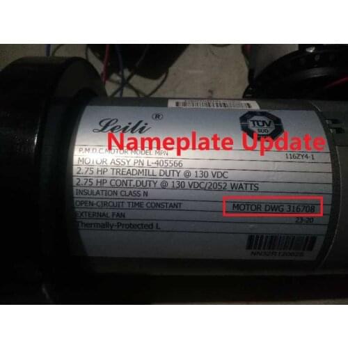 Fast Shipping DC motor for treadmill model:C3440B4036 P/N M-316708