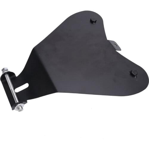 Motorcycle For Honda shadow aero 1100 vt1100c3 black Solo Seat Baseplate & Springs & Bracket Sitting Cushion Mounting Kit