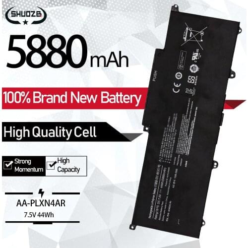 7.5V 44Wh 5880mAh New AA-PLXN4AR Laptop Battery For SAMSUNG Ultrabook 900X3D 900X3C 900X3B 900X3E NP900X3E NP900X3G NP900X3C