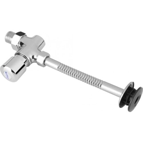 Toilet Urinal Flush Valve Button Type Manual Delay Automatic Shutoff Bathroom Urinal Valve