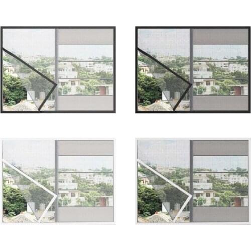2021 New Anti-insect Window Screen Mesh Screen Protector DIY Self-adhesive Window Netting Mesh Curtain Nylon Window Screen