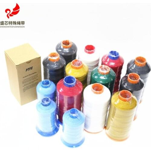 PTFE sewing thread, PTFE stitching thread, high temperature resistance, PTFE sewing thread, chemical resistance, PTFE thread