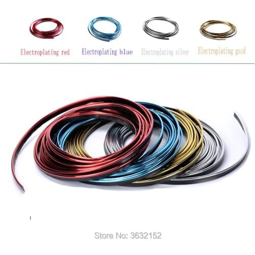 Car Styling Interior Decorative Thread Sticker Decoration Strip Accessories for SEAT leon ibiza altea alhambra