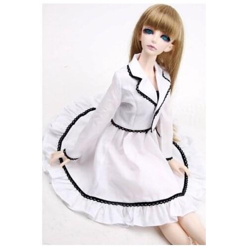 [wamami] 245 White Clothes/Dress/Suit 1/4 MSD BJD Dollfie