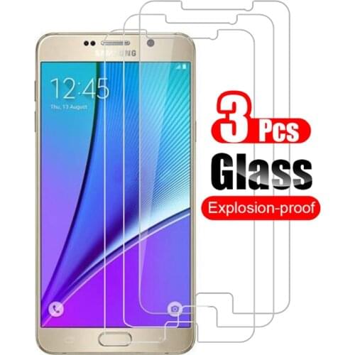 3Pcs for Samsung Galaxy Note5 Note 5 Tempered Glass Screen Protector On for Samsung Galaxy Note5 N9200 N920A N920T Glass Film HD