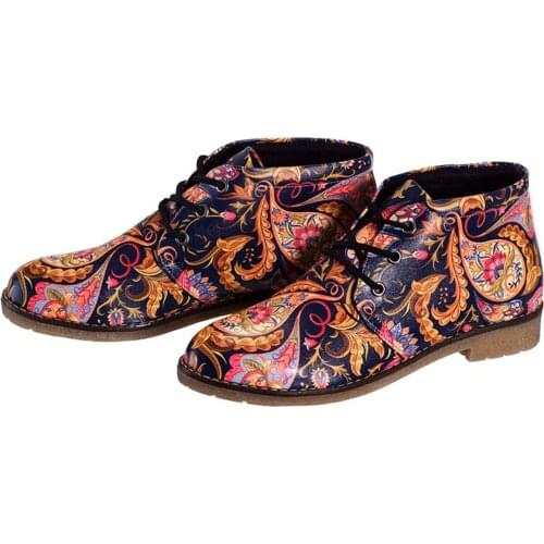 Digital printed women hashpapi boots