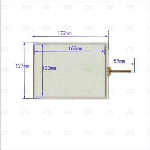 ZhiYuSun 171009 0747-IN-W4R this is compatible wholes 7.4inch 4 lins Touch Screen glass touchsensor glass 171*127mm