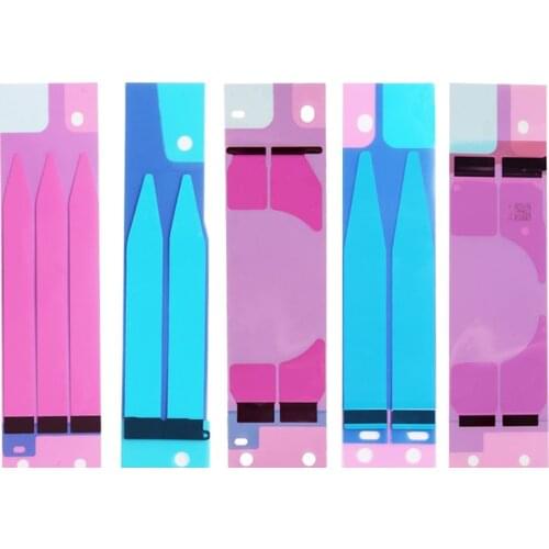 1pcs Battery Adhesive Sticker For iPhone 5 5S 5C 6S 6 7 8 Plus X Battery Glue Tape Strip Tab Replacement Part